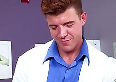 Patient nailed by his muscled doctor