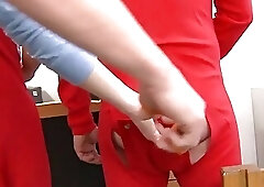 Straight college jock assfucked during hazing