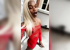 Walking on balcony EMO HARD - Ts Diamond