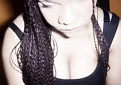 Youthful Latin brunette hair makes her porn debut with a bewitching squirt! - NegrittaHot