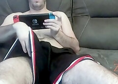 Amateur solo orgasm, man jerking off, jerking off