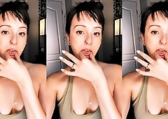 Emo Teen Becka Solo Webcam Masturbation Porn