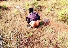 Indian Aunty Caught And Fucked Outdoor