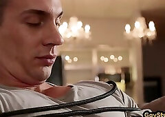 Dirty gay penetrates nympho wild stud in doggystyle