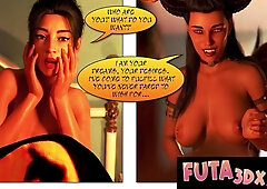 Futa3dx - My Night Demon Succubus Visited Me To Eat My Pussy Out