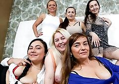 Christina Santes and Anna Versailles are playing with their sex toys