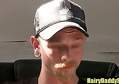 Hairy Stud fucked hard by a Blue Collar Redneck