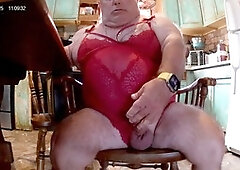 Mark Fletcher experiences urethral sounding for the first time with his big manhood