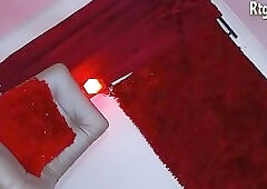 Beautiful Twins latina tgirl couple blowjob jerking on webcam