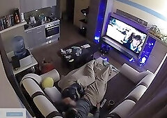 BF fucking me doggy on hidden camera