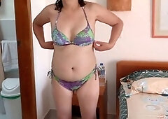 Hairy mom solo, my hot stepmom, bikini milf