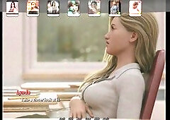 Naughty teacher Misskitty2k gets in trouble with her students