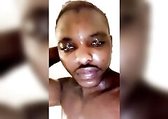 Homosexual Trans Shower Tease Massive Clit/dick Muscle Man FTM Transgender Fit Teen