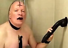 Satan slave Gerard takes a horny piss session