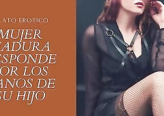Relato Erotico - Mujer Madura Paga Por los Danos de Su Hijo