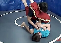 axel vs aron strip match