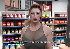 U play as a penniless, love-free 20-smth who has just started working in a newly opened coffee shop owned by Carmen: a fiery, not long ago divorced La