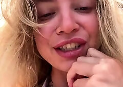 Miss_Elfie, russian camwhore in public and restroo