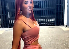 Hot Latina Redhead With Perfect Tits And White Toes Takes A Trip To The Sex Shop
