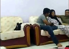 Indian Bhabhi Cootchie Pruning By Spouse and Tearing up