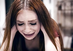 Excited brunette with small tits Maya Kendrick nailed in the night