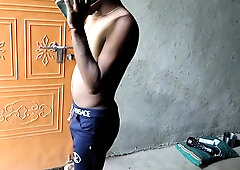 Young guy called me at home and he luved his pecker with romp fucktoy& romantic boning.