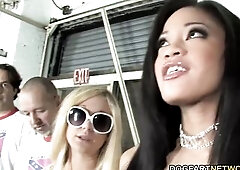 Jayla Starr Does Team fuck With A Group Of White Chaps