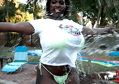 Barry's Boob Fest - Wet T Shirt Contest #BBF1 - The Bustiest Wet T-Shirt Contents Ever