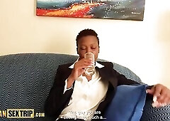 Hawt Black Honey Pounded Coarse By Giant White Rod Foreigner