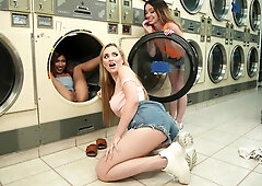 Raunchy bimbos lesbian soul-stirring xxx video