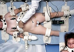 Enjoyable Peaches asylum patient electroshock multiple climax therapy