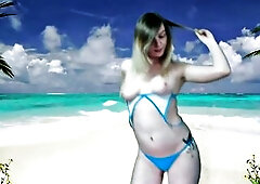 Just for pleasure, stripping to a Thug song
