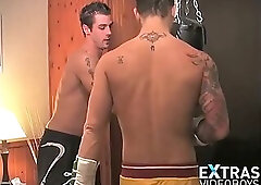 Pierre Fitch and Marco Beltrane Boxing Training