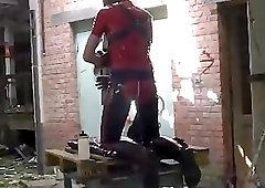 Self-fisting rubberslut