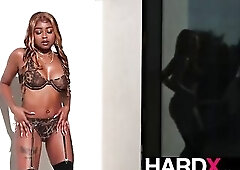 HARDX - Black Queen Destiny Mira’s Wild Ride on Isiah’s Monster Weenie