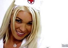 Aubrey Kate In Ts Doctor Makes Jonah Cum