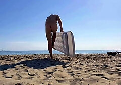 Rigid beef whistle isn't permitted on a public beach.