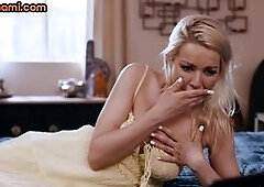 Pussyfingering DTF stepmommy analsmashed by nerd stepson