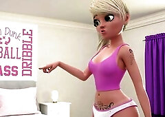 Massive dong dickgirl bangs mama - CG Futanari Animation (ENG Voices)