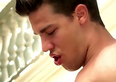 Submissive Guy Gets Ass Stretched With Toys & Cock