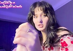 Super hot brunette Yourfavcamille will give your manstick a good time and make you unleash with her teasing