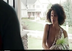 Britt Lower & Nathalie Emmanuel Hawt and trio sex scene