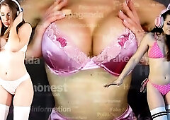 DaneJones HD Natural big boob girl masturbates