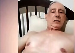 Grandpa's Horny Webcam Show
