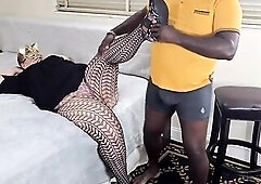 Cum In Throat - Cum Gulp (Ebony Chap Jerking Off Massive Cum Load In Amateur mother I'd like to fuck Throat) JOI, POV, Nut