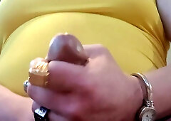 Quickie toying with myself. Gobbled it all