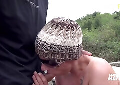 Mature Italian Woman Outdoors Fucking With Her Husband