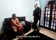 Wife Masturbates And Waits For Her Husband To Arrive To Get Pregnant
