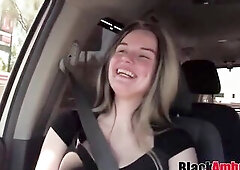 Breasty Victoria banged anal in advance of first interracial creampie