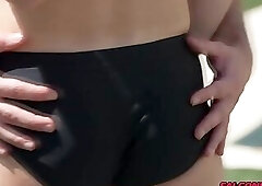 Carter and Jordan are fucking raw at the backyard